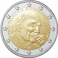 2 Euro Münze Frankreich 2016 Mitterrand