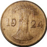 Rentenpfennig J.306 1 Pfennig 1923 - 1924 