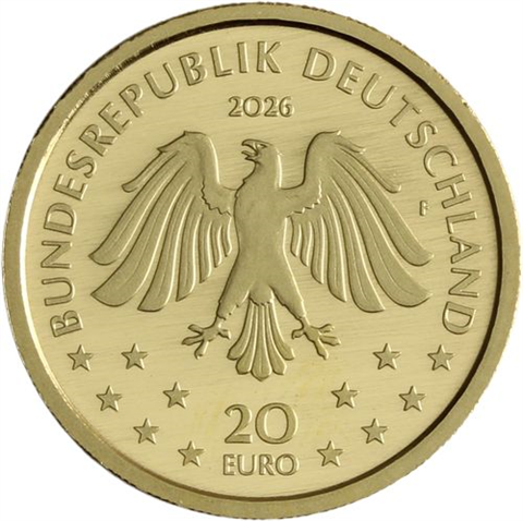 Deutschland-20 Euro-2026-AUstgl-Wisent-Etui