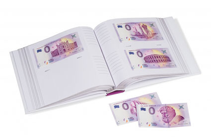 358046 -  Album für  " Euro - Souvenier " Banknoten Billets 0 Euro Scheine