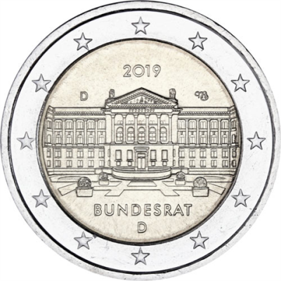 Deutschland-2-Euro-2019-Bundesrat-D-