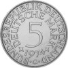 Heiermann Silberadler Münzen Deutschland 5 DM 1974 Silber 