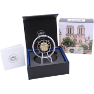Frankreich-2 Euro-2025-PP-Notre Dame-Etui
