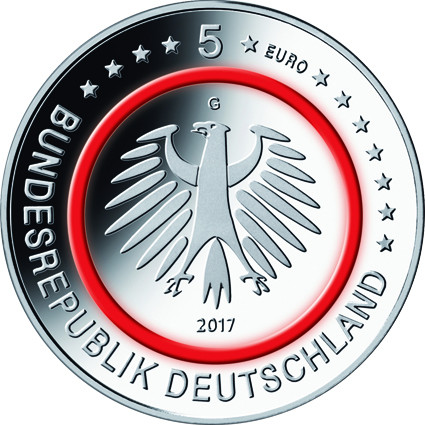 Deutschland 5 Euro Münzen 2017 PP  Tropische Zone Komplettsatz