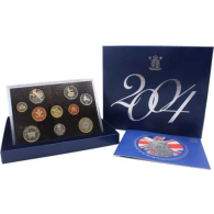 Großbritannien-6,38 Pfund-2004-PP-KMS-Etui RS