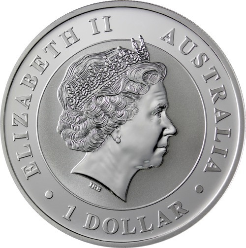 1 oz Silbermünze Koala - Australien 1 Dollar 2011 Berliner Bär