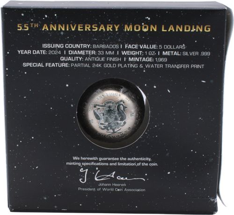 Barbados-5 Dollar-2024-AG-MoonLanding-RS