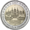 Deutschland-2Euro-2007-Schloss-Schwerin-MünzzeichenF-RS