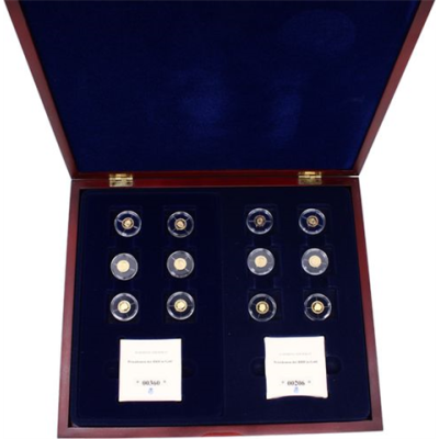 Deutschland-12x0,5g-2014-AUpp-Präsidenten BRD-EtuiI