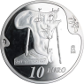 Spanien-10 Euro-2004-AGpp-Dali Autorretrato-RS