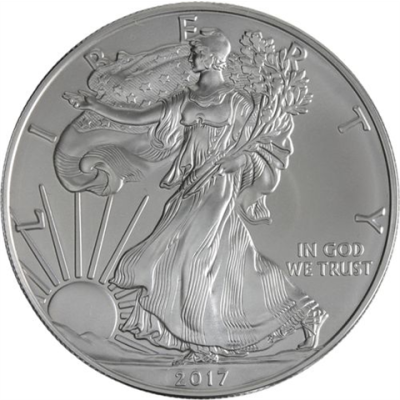USA-1 Dollar-2017-AGstgl-Silver Eagle-RS
