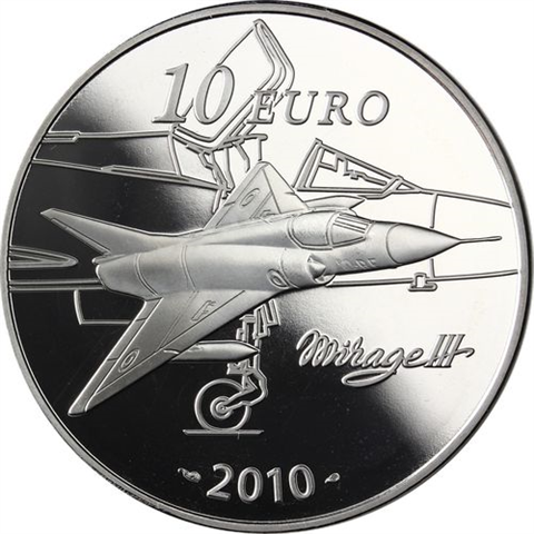 Frankreich 10 Euro 2010 PP Marcel Dassault I