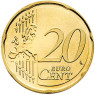 Monaco 20 Cent 2013  bfr. Fürst Albert II