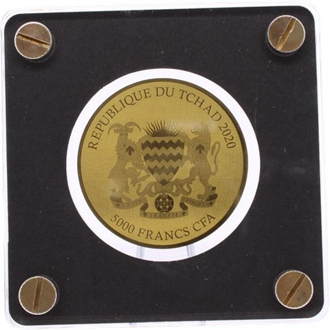 Tschad-6x5000 Francs-2020-AU-Klimazonen der Erde-Etui
