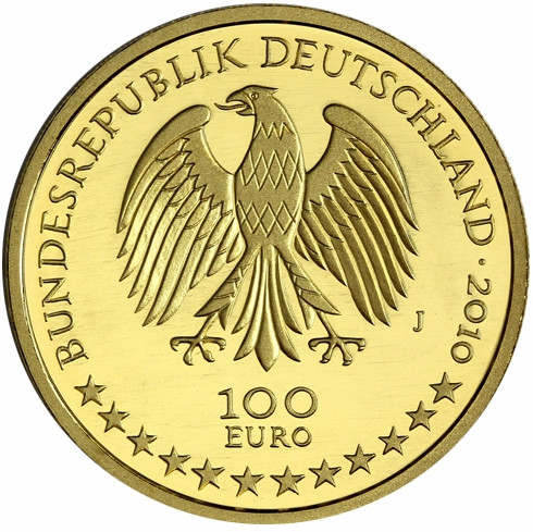 Deutschland-100-Euro-2010-Würzburg