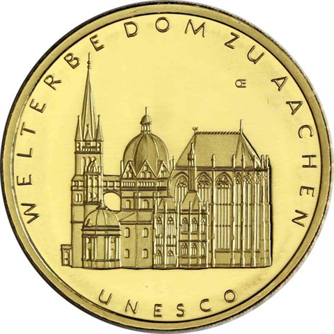 Deutschland-100Euro-2012-Au-Goldmünze-Aachen-Etui