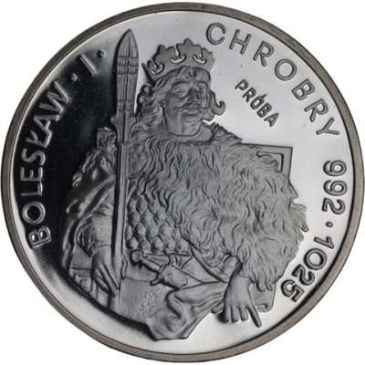 Polen-200 Zloty-1980-AGpp-Probe-Boleslaus I-RS