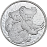 Australien-1Dollar-2008-Silbermünze-1Oz-Koala-RS