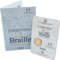 Italien-2Euro-2009-stgl-Braille-Blister