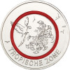 5 Euro Münze Tropische Zone 2017 Klimazonen der Erde 