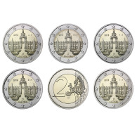 2 Euro Dresdner Zwinger Gedenkmuenzen