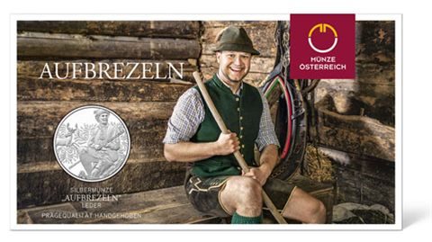Österreich-10Euro-2025-HghAg-Aufbrezeln–Leder-RS