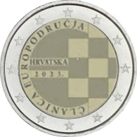 Kroatien-2Euro-2023-Euro-Einführung-RS