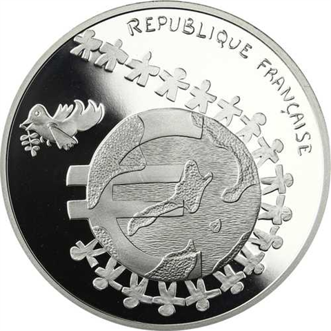 Frankreich 0.25 Euro 2002 PP Kindereuro II