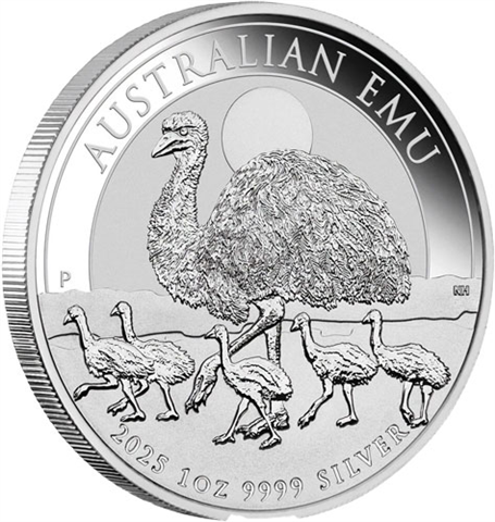 Australien-1 Dollar-2025-AGstgl-Emu-RS