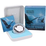 Australien-5 Dollar-2008-AGpp-Antarctic Territory-Etui