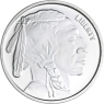 USA-1oz-AGstgl-Indianerkopf Büffel-VS