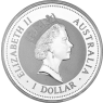 Australien-1-Unze-Silber-1995---1-Dollar-Kookaburra-VS