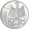 Gedenkmünze 10 Euro 2012 Nationalbibliothek