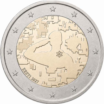 Estland-2-Euro-2027-bfr-Veteranen-Verteidigungsstreitkräfte-RS