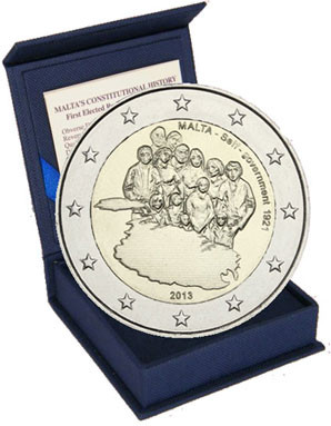 Malta 2 Euro 2013 PP  Autonomie 