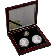 Kongo-10_20Francs-2000_2003-AG_AUPP-Papstjubilauem-RS
