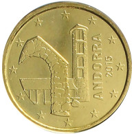 Andorra  50 Cent 2015 Kursmünze 