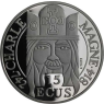Frankreich-15Ecus-1990-AGpp-Charle Magne-RS