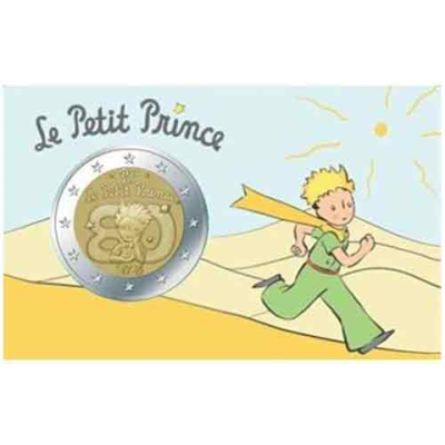 Frankreich-2Euro-2026-Stgl-CoinCard-Gelb-DerKleinePrinz-RS