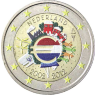 Niederlande 2 Euro 2012 stgl. Bargeld in Farbe