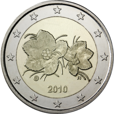 Finnland-2Euro-2010-bfr-Moltebeere-RS