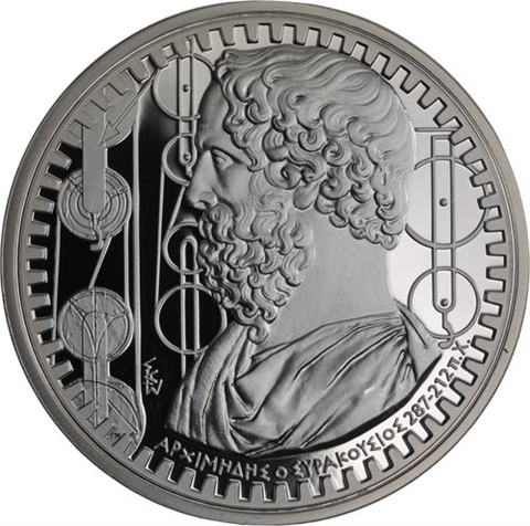 Griechenland-10 Euro-2015-AGpp-Archimedes-RS