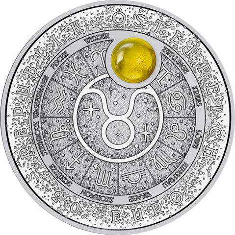 Österreich-20Euro-2026-AgPP-SternbildStier-RS
