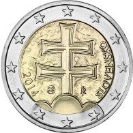 Slowakei 2 Euro 2014 Doppelkreuz