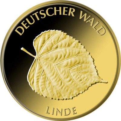 Deutschland 20 Euro 2015 Linde Deutscher Wald Goldmünze