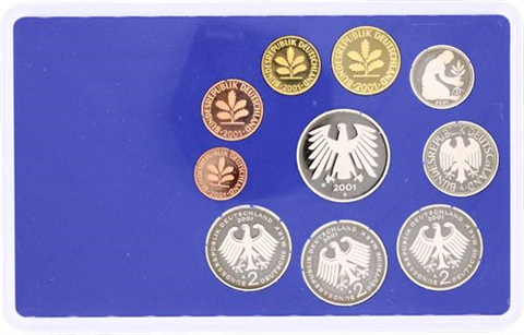 Deutschland-12,68 DM-2001-PP-Kurs-Blister-MzzA-RS