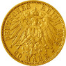  Reichsgoldmünzen » J.268 - Sachsen 20 Mark 1905-1914 ss-vz König Friedrich August III. 