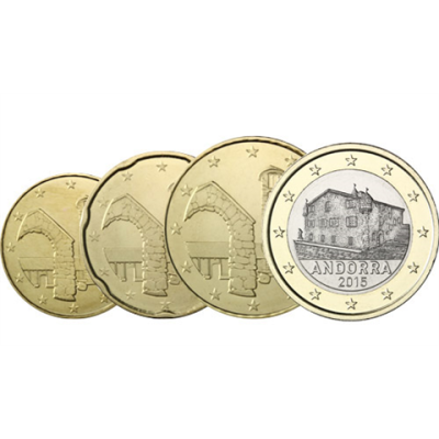 Andorra-10Cent-1Euro-2015-Kleinmünzensatz-RS
