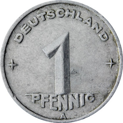 J.1501 DDR 1 Pfennig 1950 A Kursmünzen 