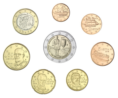 Griechenland-3,88Euro-2015SondersatzLouis-Folder